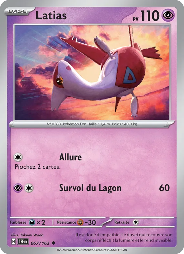 Latias (Forces Temporelles #067/162)