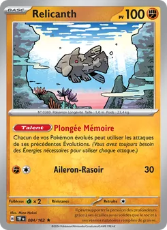 Relicanth (Forces Temporelles #084/162)