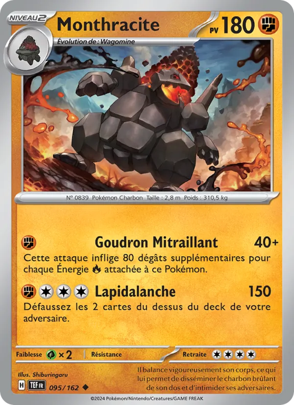Monthracite (Forces Temporelles #095/162)