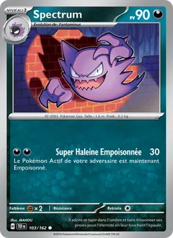 Spectrum (Forces Temporelles #103/162)