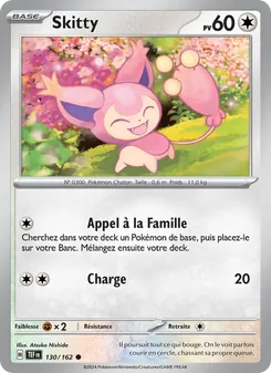 Skitty (Forces Temporelles #130/162)