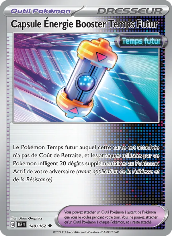 Capsule Énergie Booster Temps Futur (Forces Temporelles #149/162)