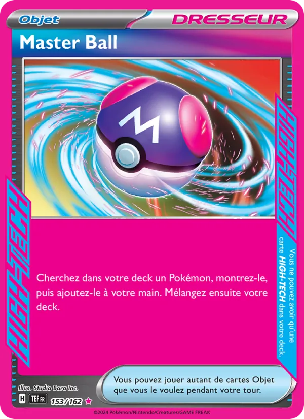 Master Ball (Forces Temporelles #153/162)