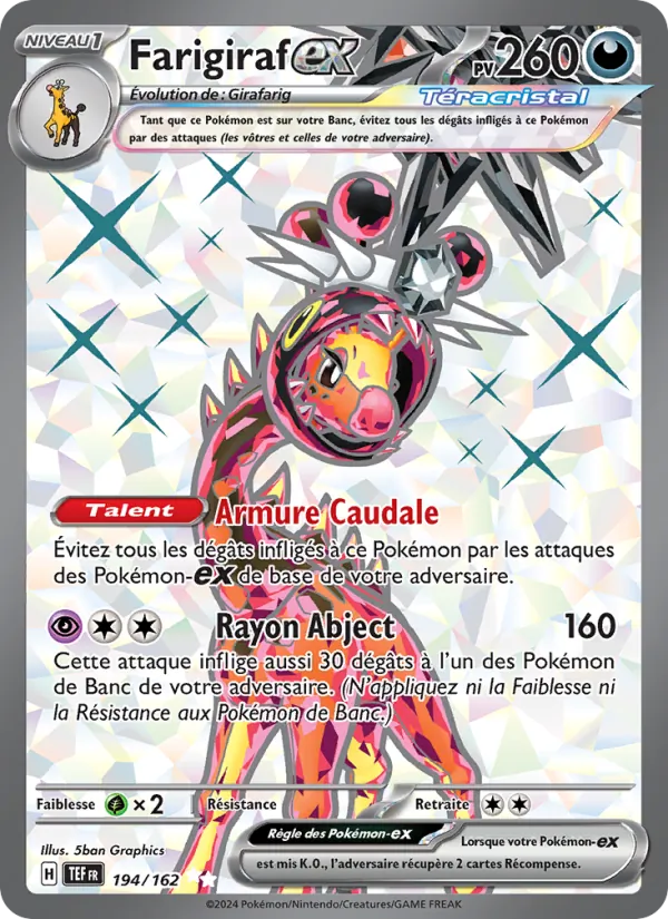 Farigiraf-ex (Forces Temporelles #194/162)