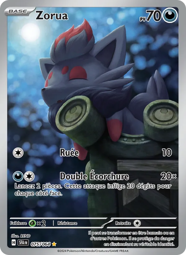 Zorua (Fable Nébuleuse #075/64)