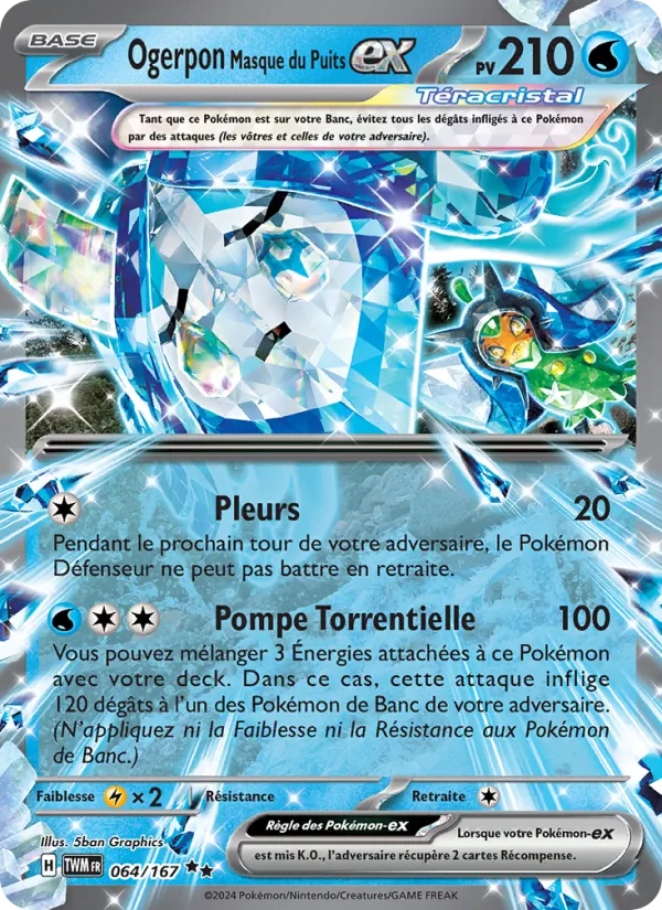 Ogerpon Masque du Puits-ex (Mascarade Crépusculaire #064/167)
