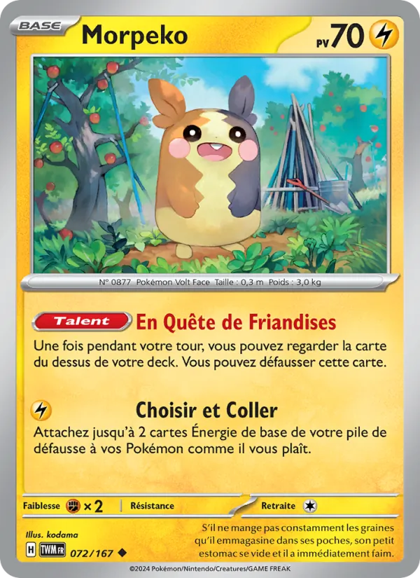 Morpeko (Mascarade Crépusculaire #072/167)