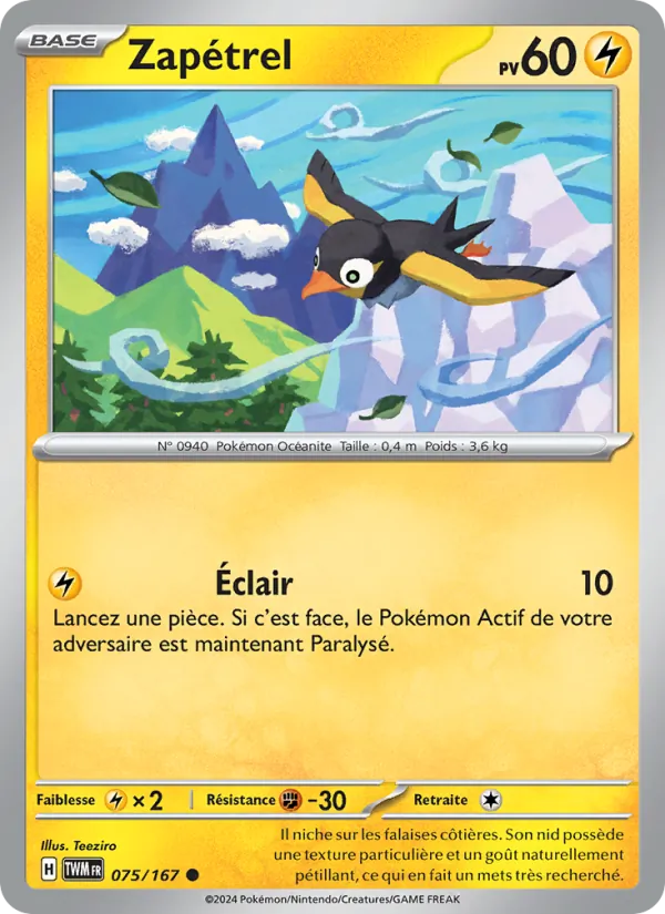 Zapétrel (Mascarade Crépusculaire #075/167)