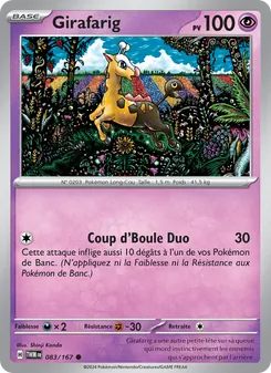 Girafarig (Mascarade Crépusculaire #083/167)