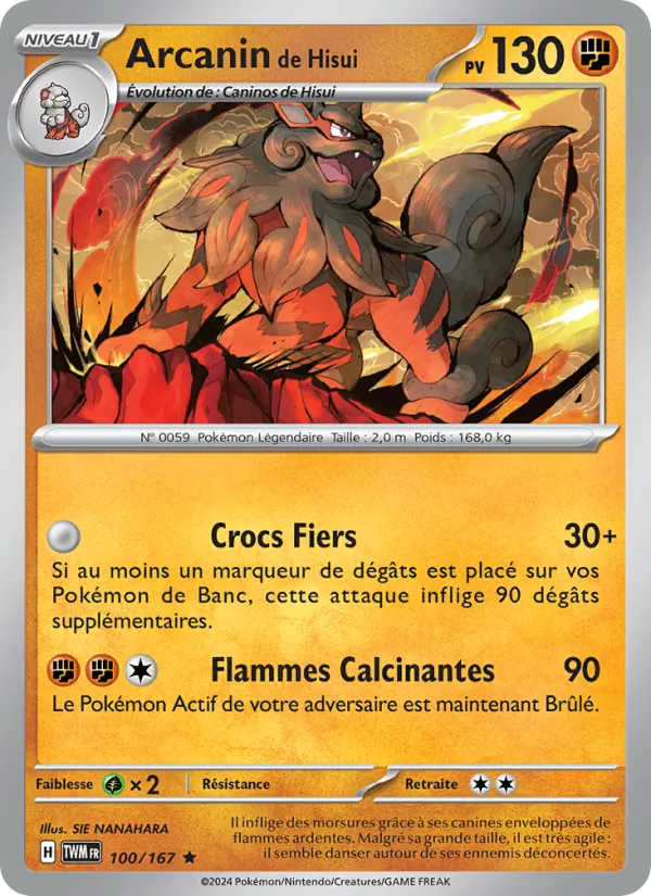 Arcanin de Hisui (Mascarade Crépusculaire #100/167)