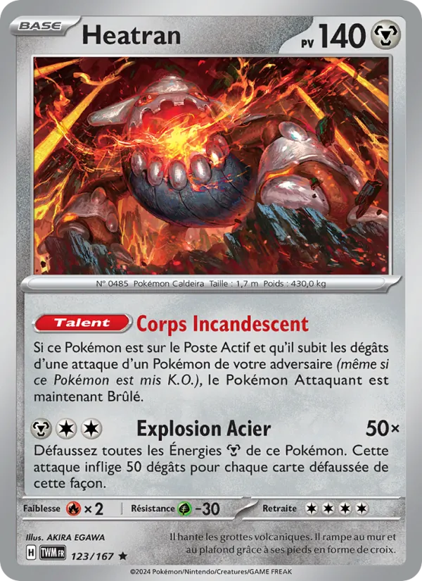Heatran (Mascarade Crépusculaire #123/167)