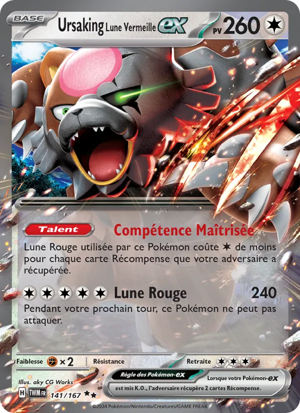 Ursaking Lune Vermeille-ex (Twilight Masquerade #141/167)