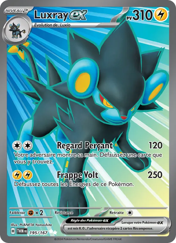 Luxray-ex (Mascarade Crépusculaire #195/167)