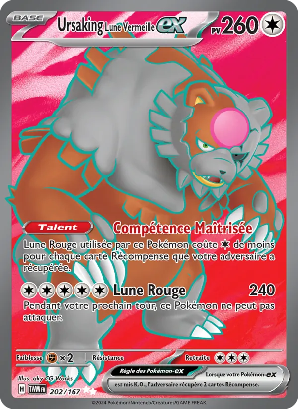 Ursaking Lune Vermeille-ex (Twilight Masquerade #202/167)