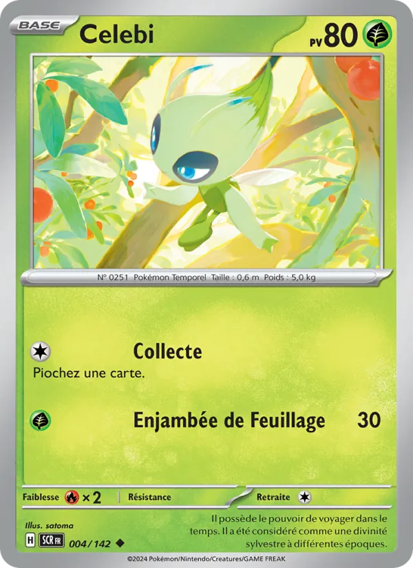 Celebi (Couronne Stellaire #004/142)