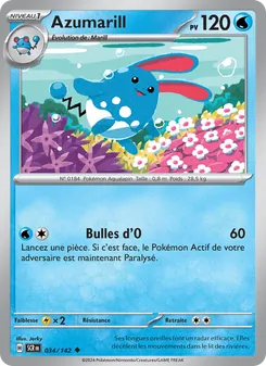 Azumarill (Couronne Stellaire #034/142)