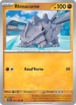 Rhinocorne (Couronne Stellaire #074/142)