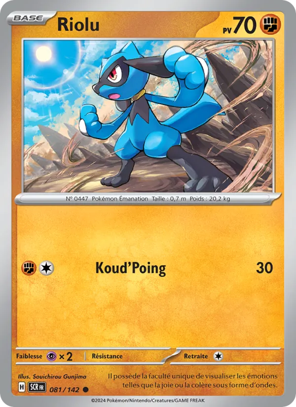 Riolu (Stellar Crown #081/142)
