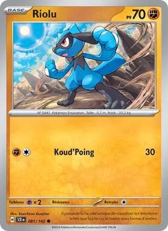 Riolu (Couronne Stellaire #081/142)