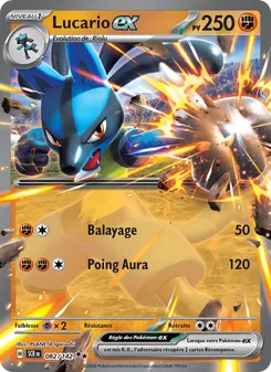 Lucario-ex (Couronne Stellaire #082/142)