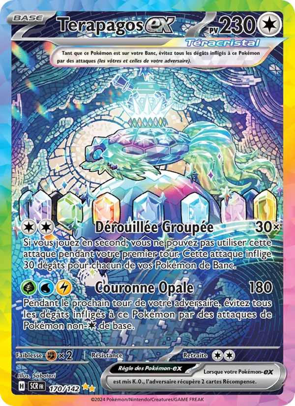 Terapagos-ex (Couronne Stellaire #170/142)
