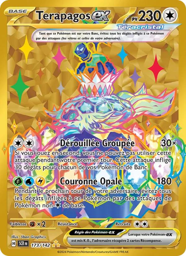 Terapagos-ex (Couronne Stellaire #173/142)