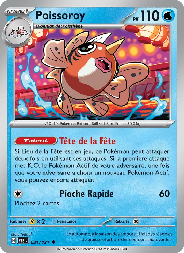Poissoroy (Évolutions Prismatiques #021/131)