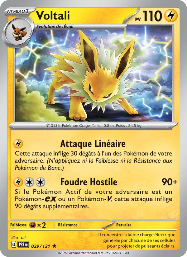 Voltali (Prismatic Evolutions #029/131)
