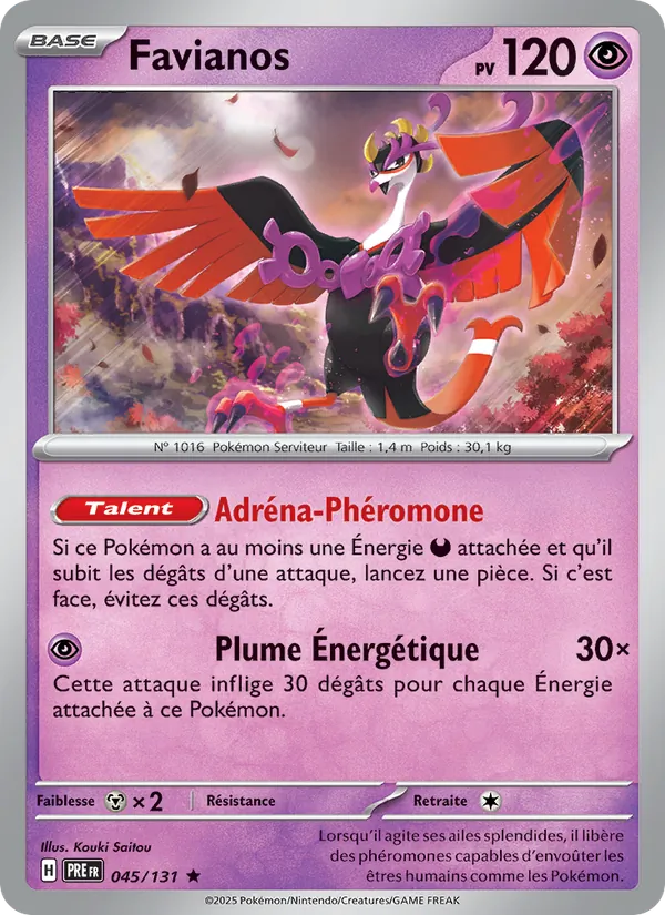 Favianos (Prismatic Evolutions #045/131)