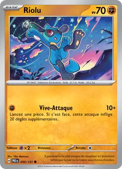 Riolu (Évolutions Prismatiques #050/131)