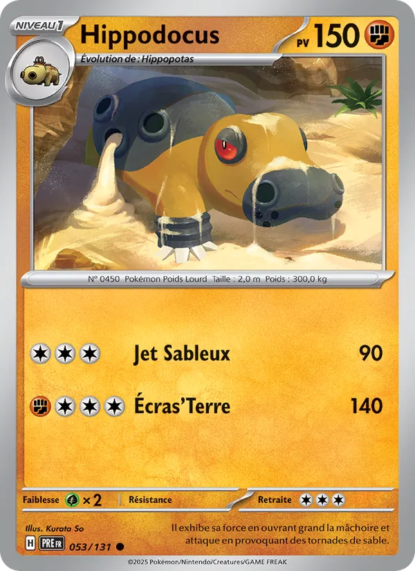 Hippodocus (Prismatic Evolutions #053/131)