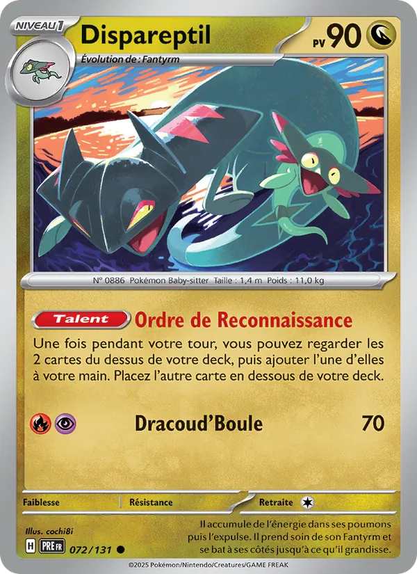 Dispareptil (Évolutions Prismatiques #072/131)