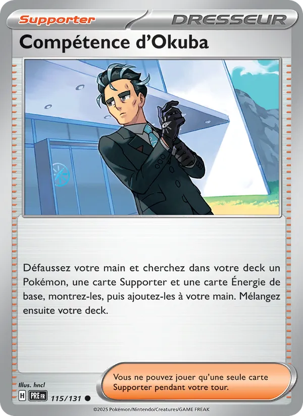 Compétence d'Okuba (Évolutions Prismatiques #115/131)