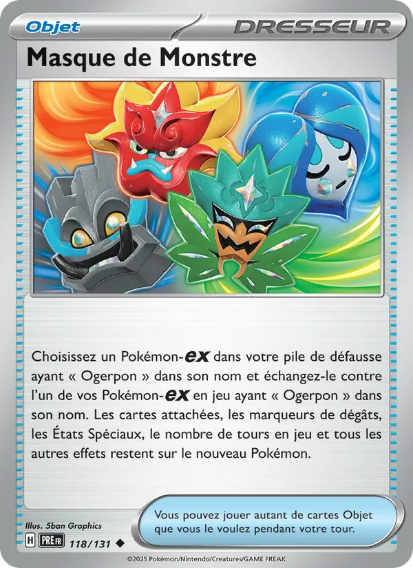 Masque de Monstre (Évolutions Prismatiques #118/131)