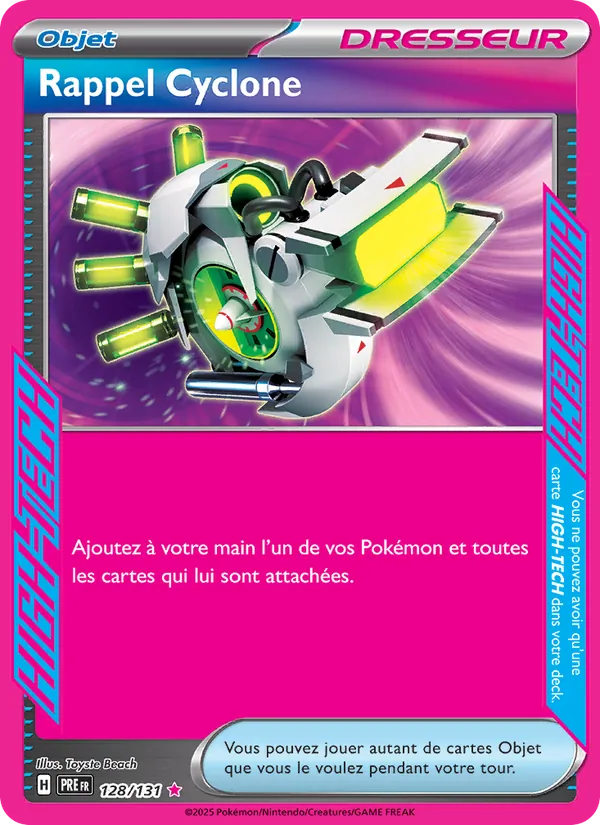Rappel Cyclone (Prismatic Evolutions #128/131)
