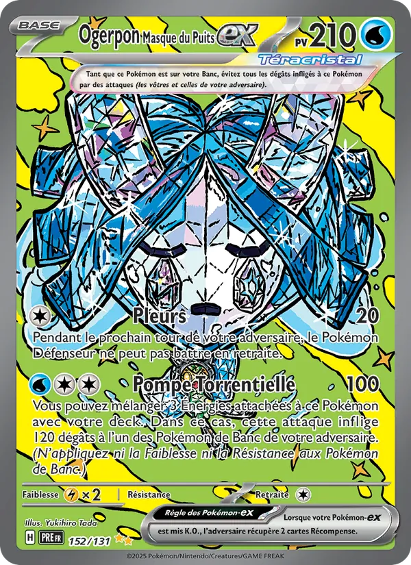 Ogerpon Masque du Puits-ex (Prismatic Evolutions #152/131)