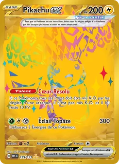 Pikachu-ex (Évolutions Prismatiques #179/131)