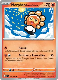 Morphéo Forme Solaire (Étincelles Déferlantes #020/191)