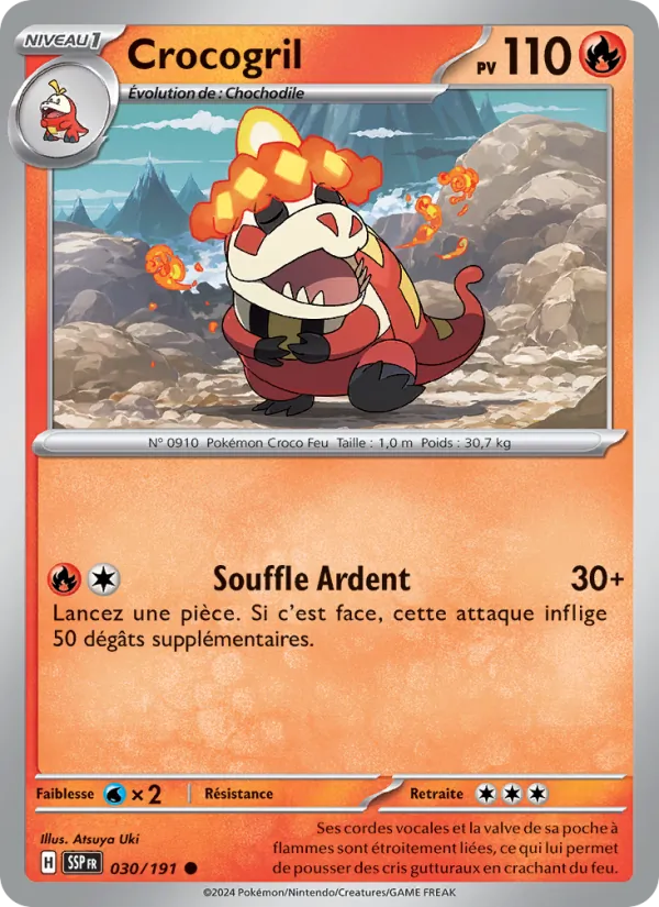Crocogril (Étincelles Déferlantes #030/191)