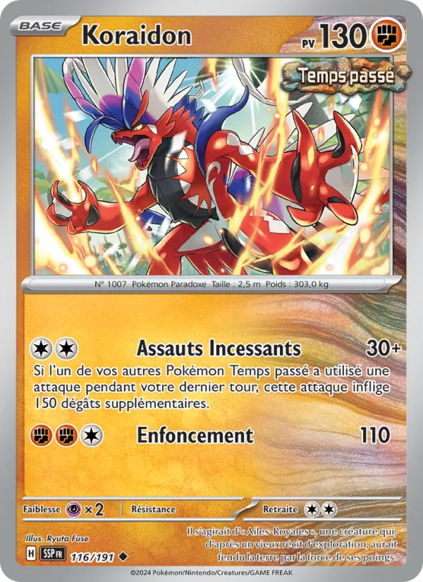 Koraidon (Surging Sparks #116/191)