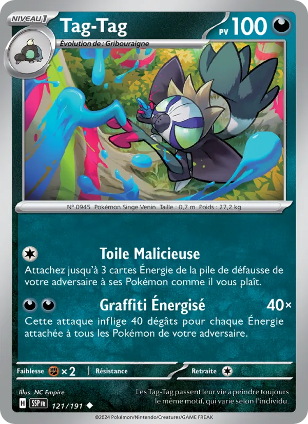 Tag-Tag (Étincelles Déferlantes #121/191)