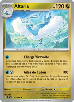 Altaria (Étincelles Déferlantes #134/191)