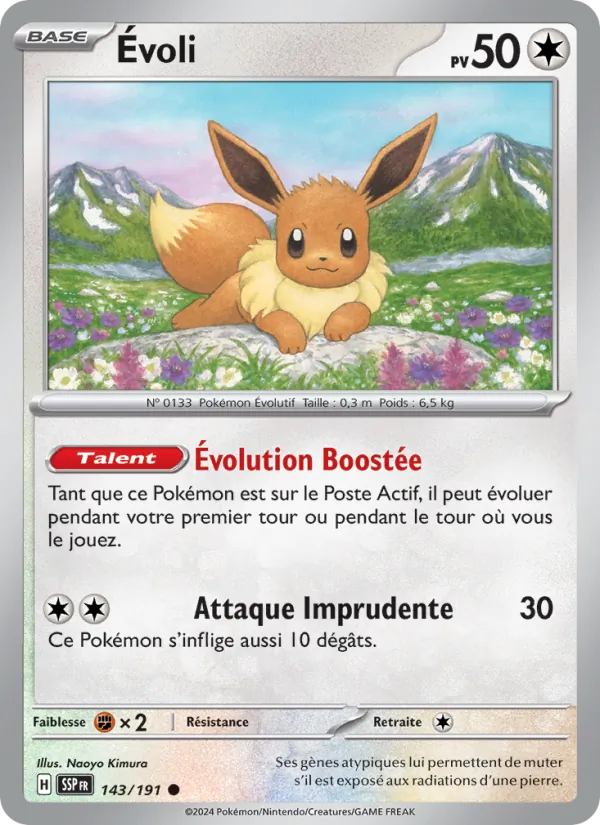 Évoli (Surging Sparks #143/191)