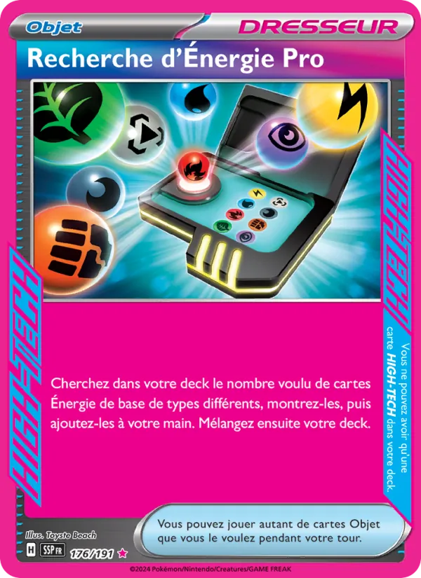 Recherche d'Énergie Pro (Étincelles Déferlantes #176/191)