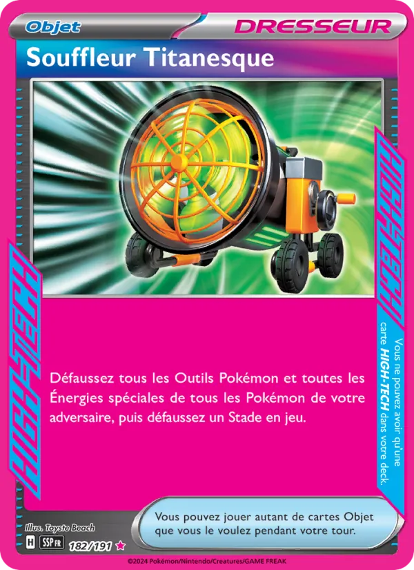 Souffleur Titanesque (Surging Sparks #182/191)