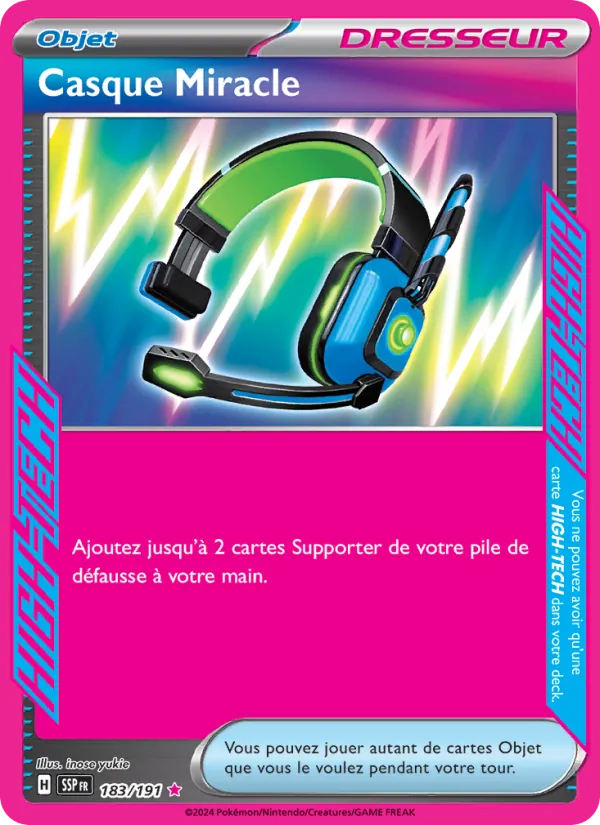 Casque Miracle (Étincelles Déferlantes #183/191)