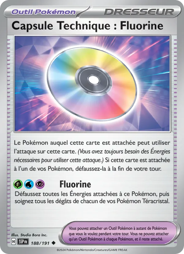 Capsule Technique : Fluorine (Surging Sparks #188/191)
