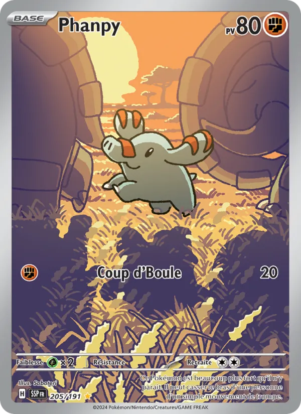 Phanpy (Étincelles Déferlantes #205/191)