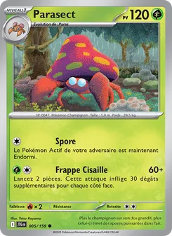 Parasect (Aventures Ensemble #005/159)