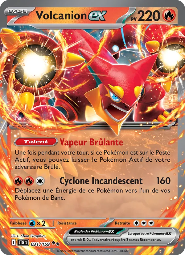 Volcanion-ex (Aventures Ensemble #031/159)